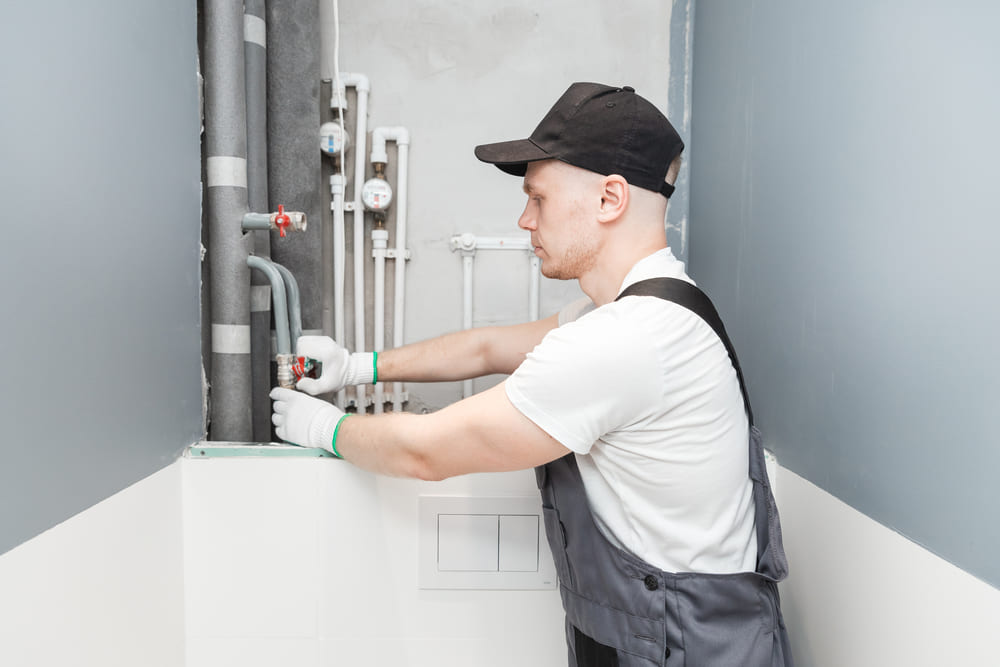 repairman-checking-pipes-for-hot-water